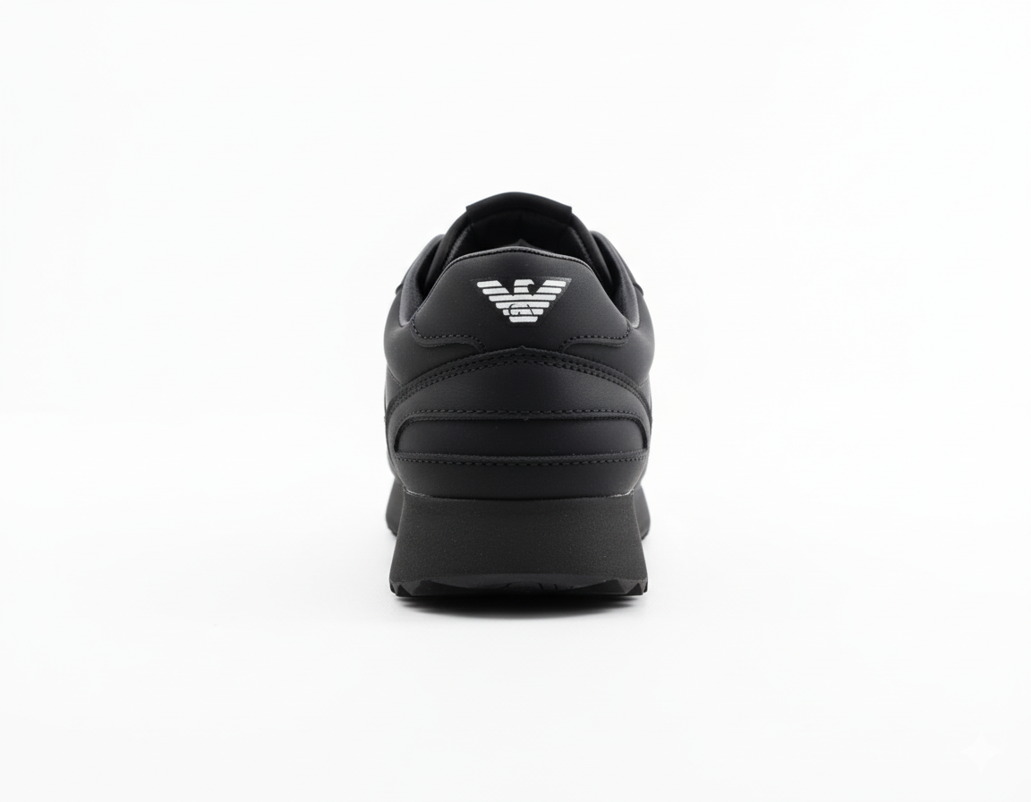 Canvas Armani sneakers