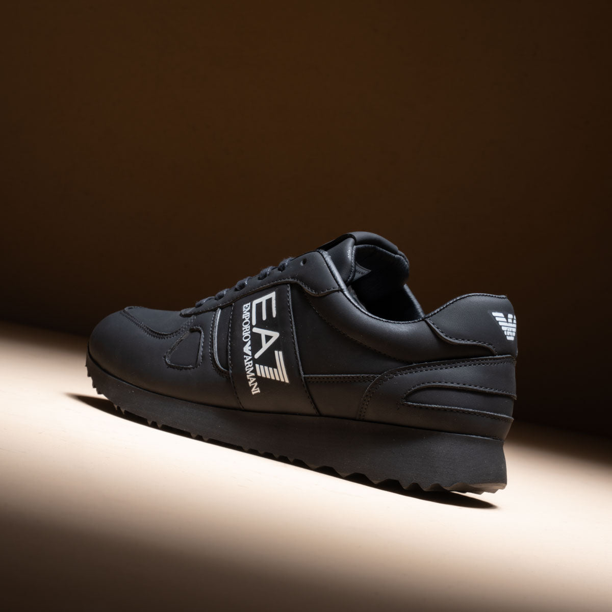 Canvas Armani sneakers